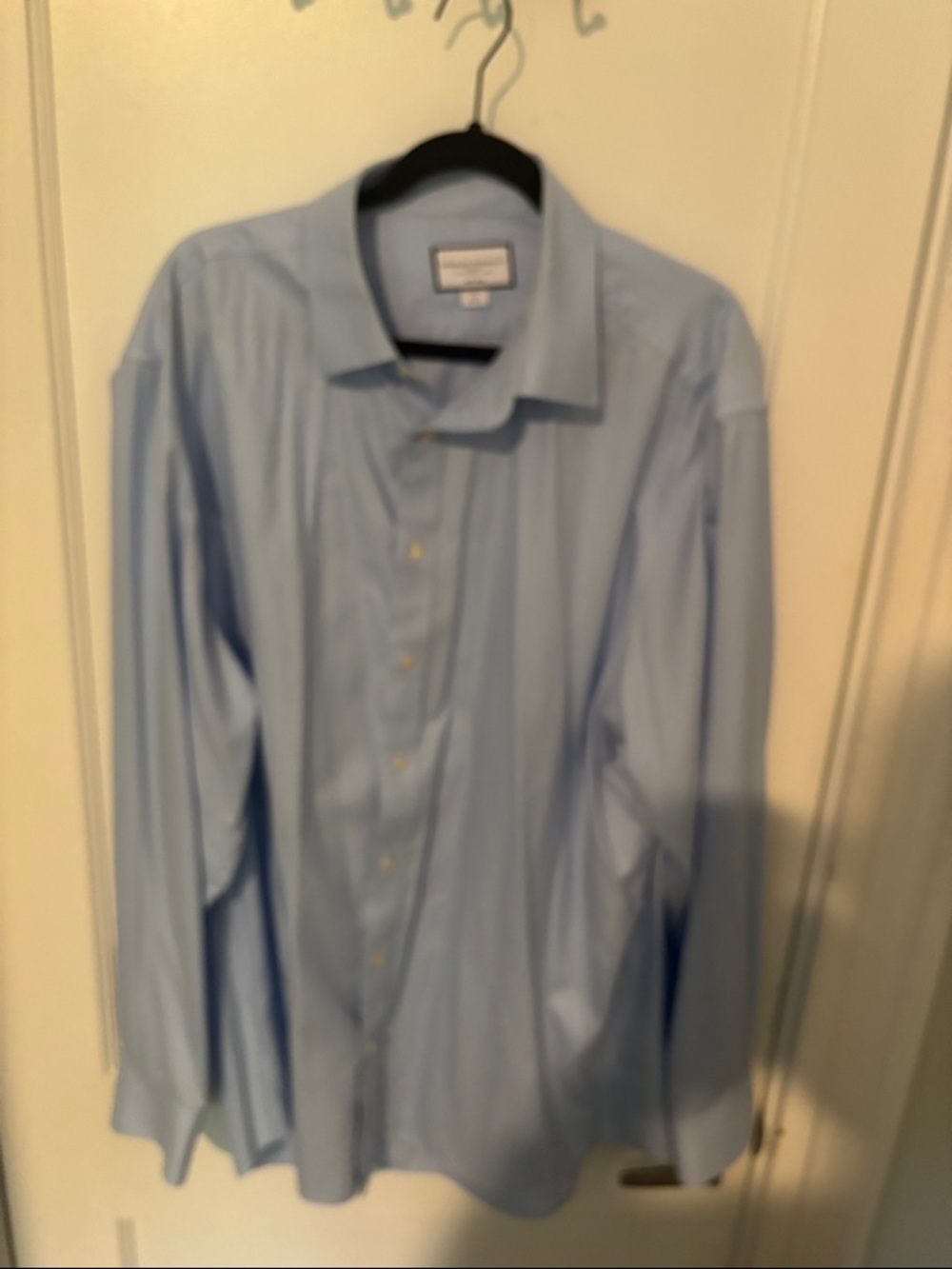 Charles Tyrwhitt Light Blue Men's Dress Shirt - Spread Collar
